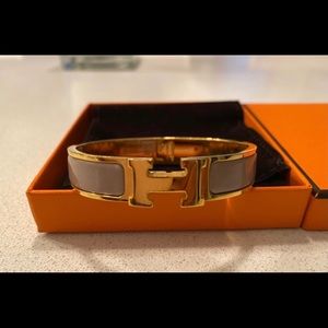 Authentic Clic H Hermès bracelet
